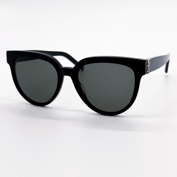 NEW SAINT LAURENT SL M28 003 SUNGLASSES WOMEN BLACK EYEWEAR - Picture 6 of 9